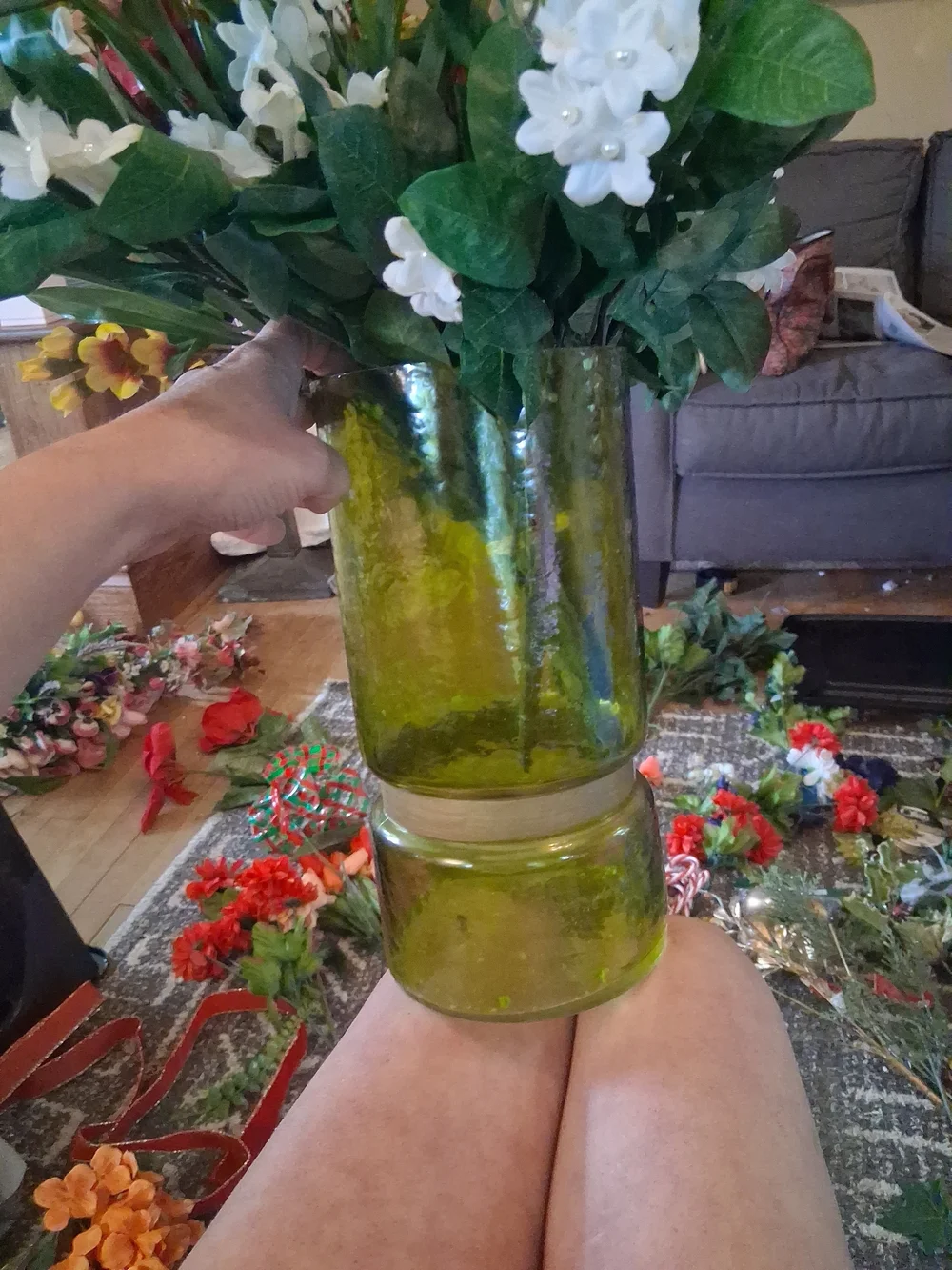 Artificial Pink Daisy & Yellow Wildflower Arrangement - Home Accents